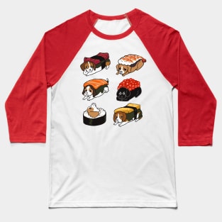 Sushi Beagle Baseball T-Shirt